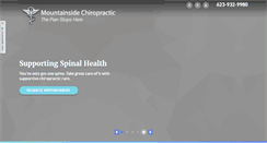 Desktop Screenshot of mountainsidechiropractic.com